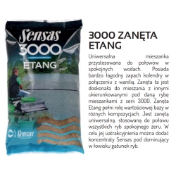 Sensas Zanęta 3000 Etang 1kg